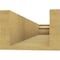 Ekena Millwork 6in. W x 4in. H x 28in. L Monterey Woodgrain TimberThane Rafter Tail, Primed Tan RFTUR06X04X28MONRCPR - alternate 2